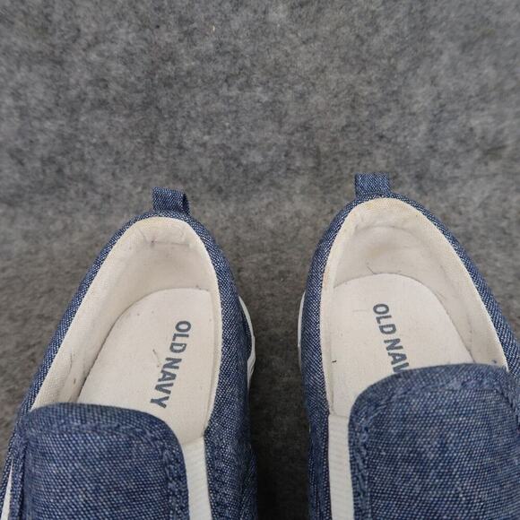 Old Navy Shoes Kids 13 Sneaker Slip On Casual Trainer Chambry Blue Toddler Youth - Picture 4 of 13